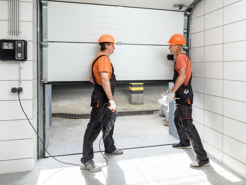 Installation porte de garage Nantes